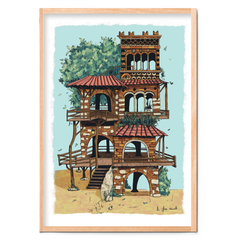 Souvenir de vacances - Print