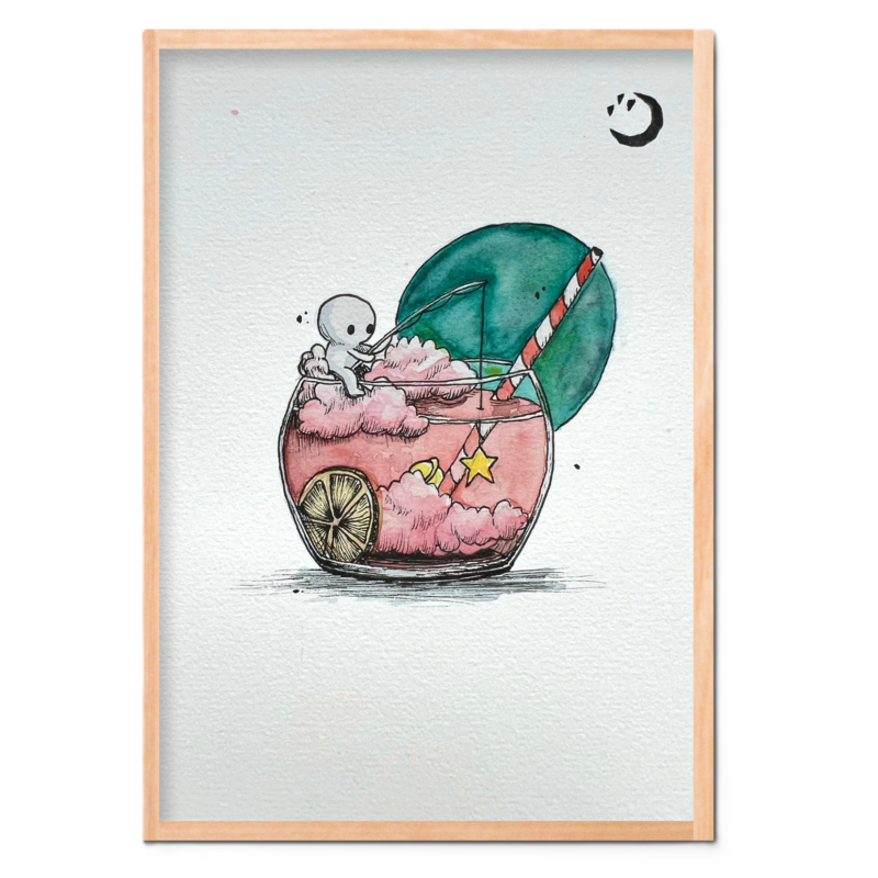 Pink cosmo – Art Print