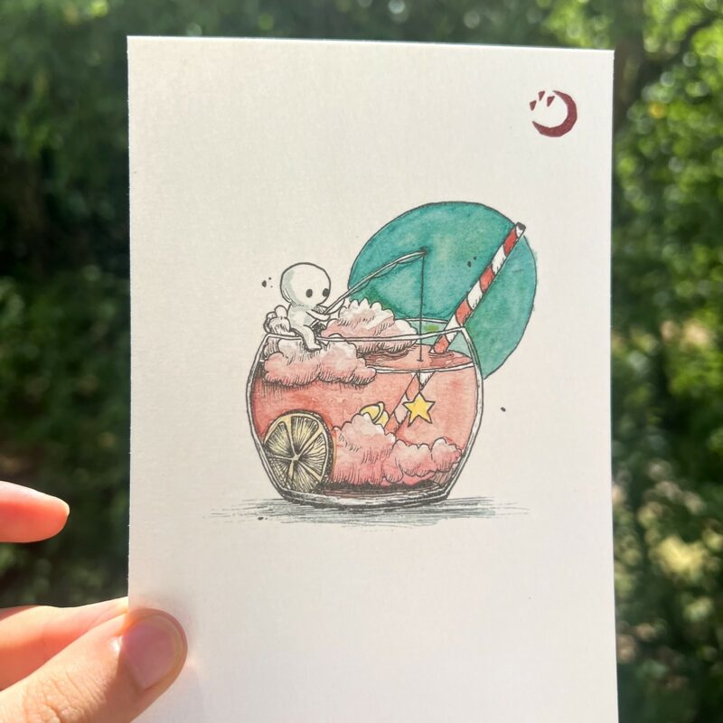 Pink cosmo – Art Print
