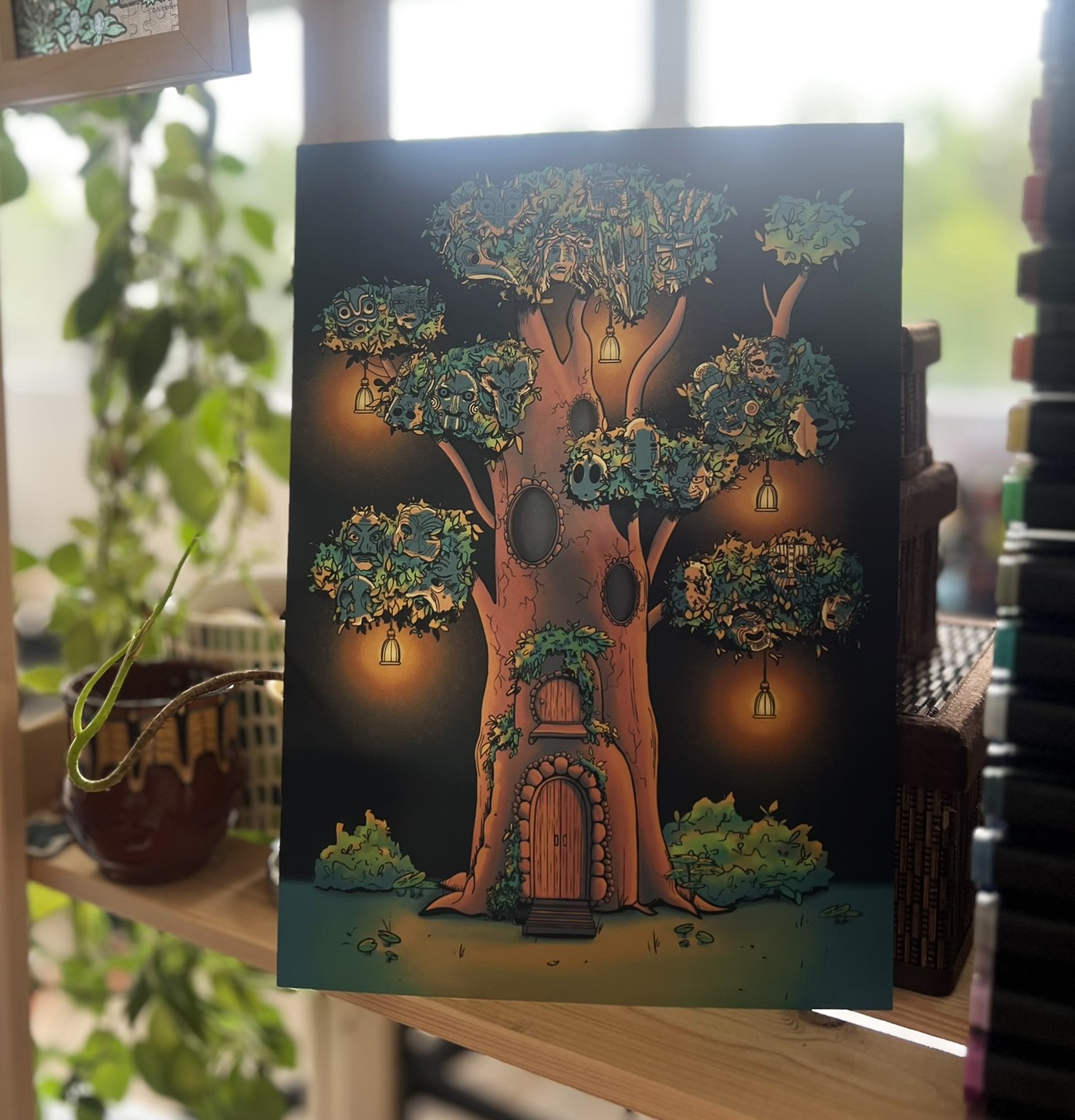 L'arbre à masques - Art print – Image 5