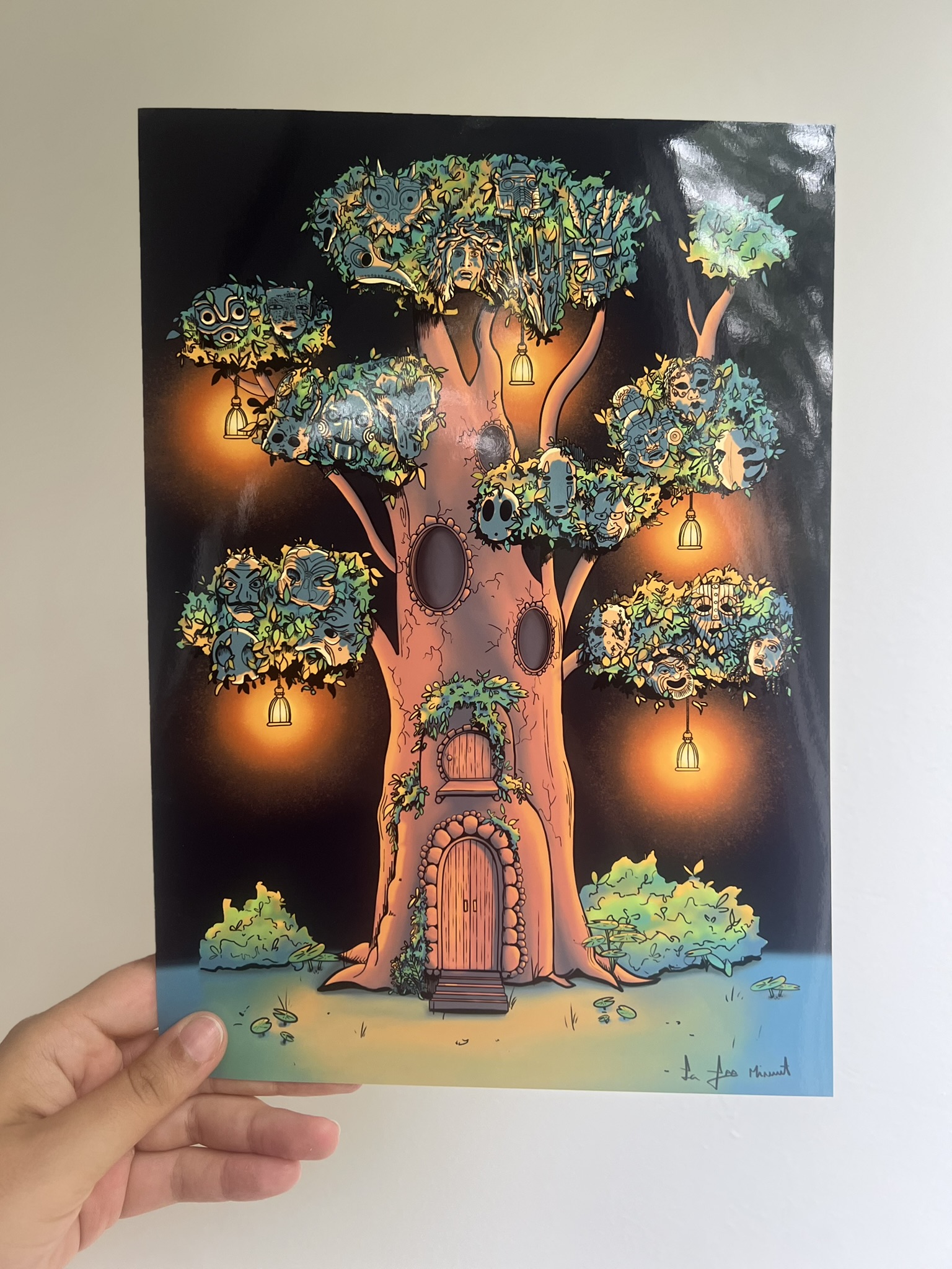 L'arbre à masques - Art print – Image 2