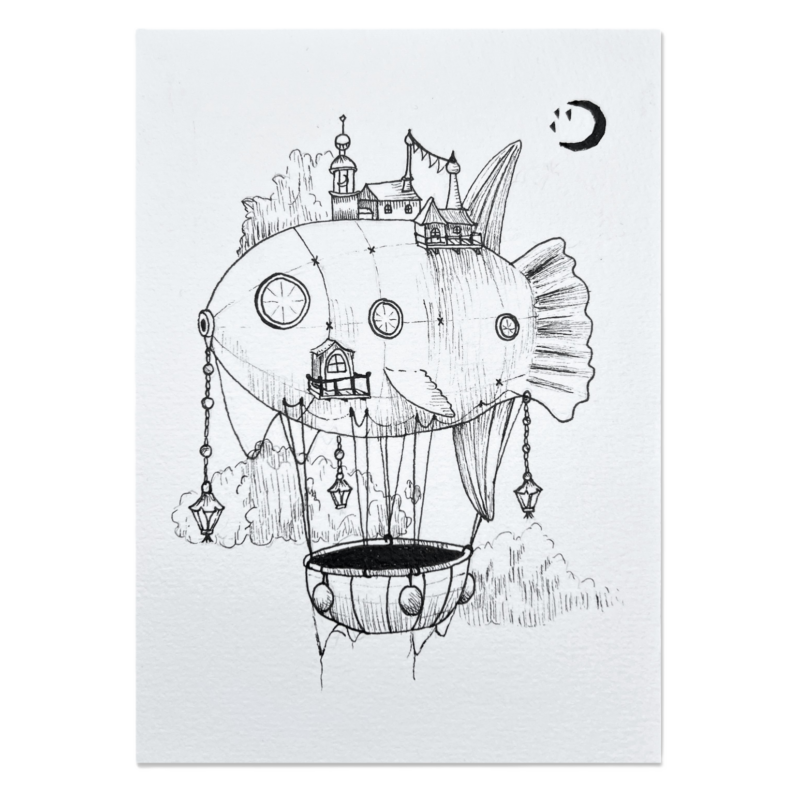 Poisson lune – Original