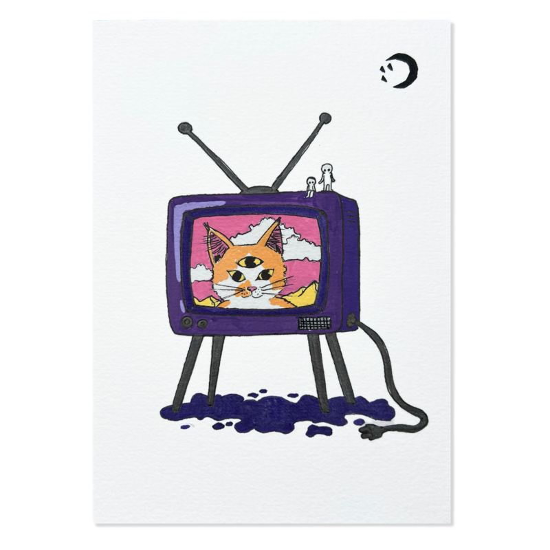 Are you watching the cat… – Original