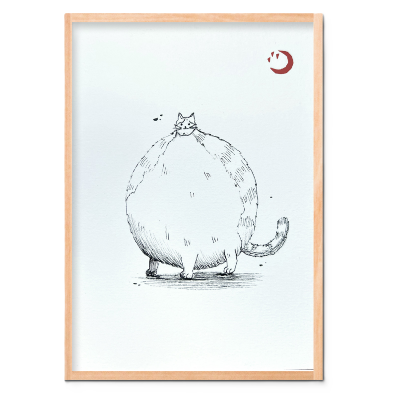 Chonky boy – Art Print